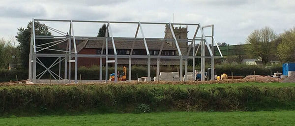 Kilmington Baptist Church Steel Framework